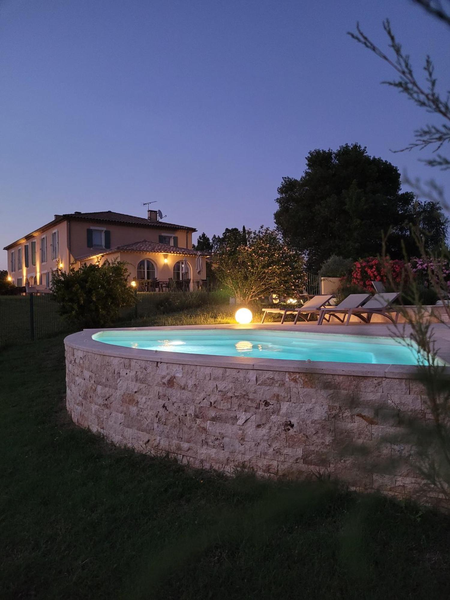 Hotel La Bastide D'Iris Vagnas Kültér fotó