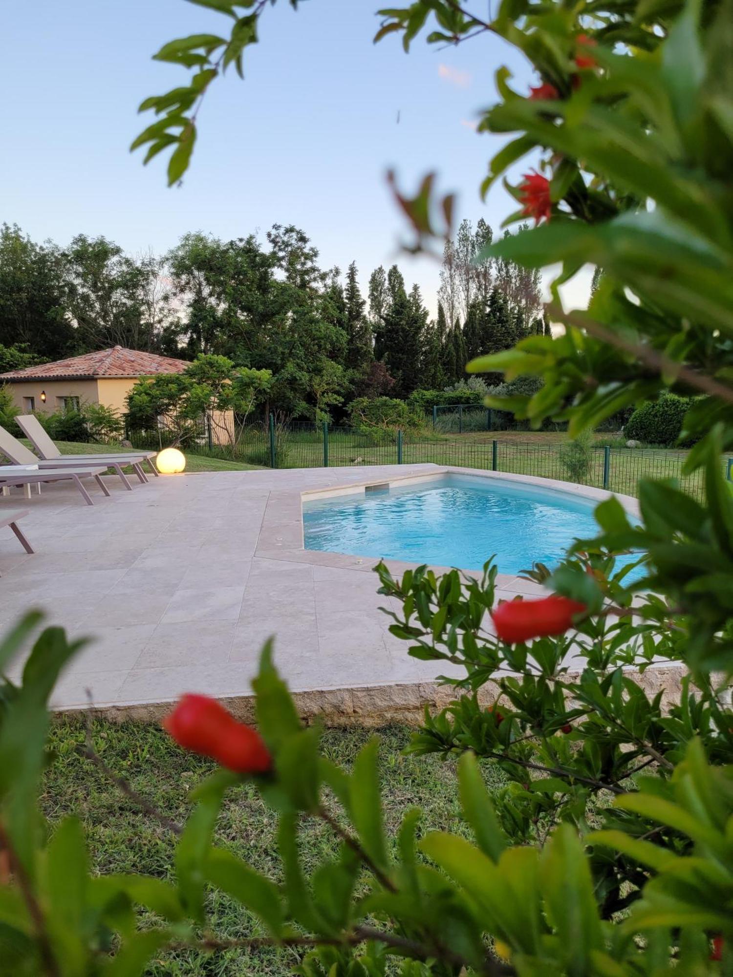 Hotel La Bastide D'Iris Vagnas Kültér fotó